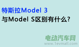 特斯拉Model3与ModelS区别有什么?